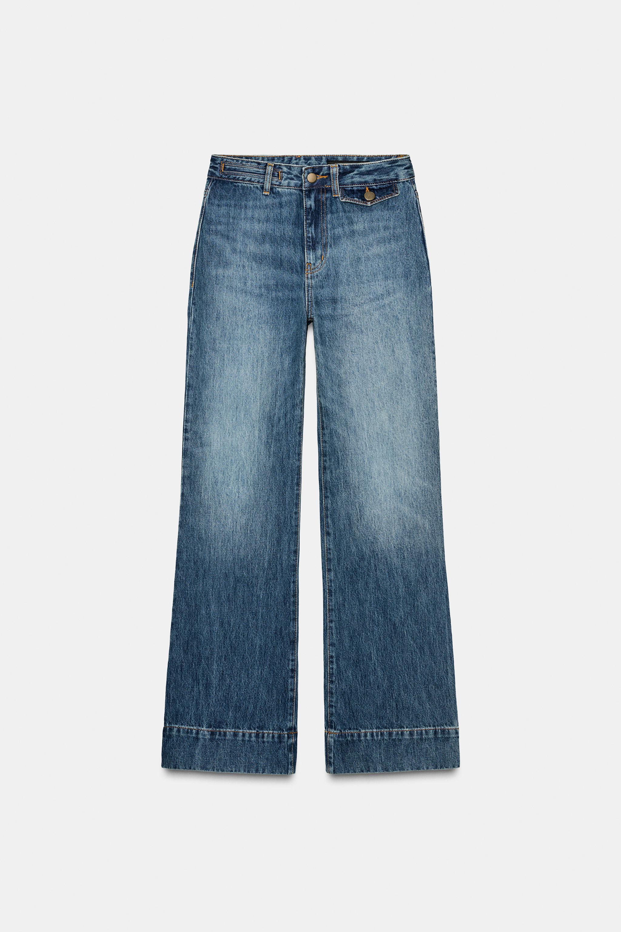 ZW COLLECTION HIGH-WAIST FLARE JEANS